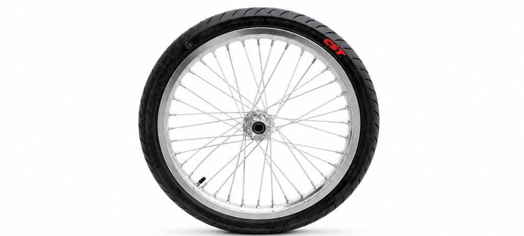 17in Front and Rear Chrome Rim CST Supermotos