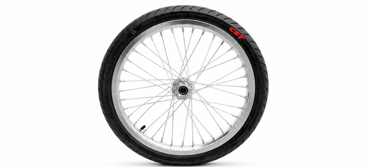 17in Front and Rear Chrome Rim CST Supermotos