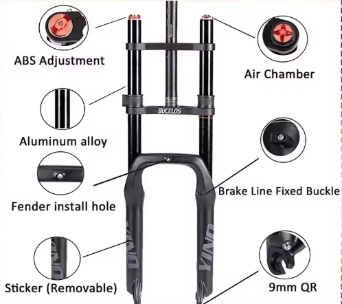Bucklos Air Forks For Ridstar