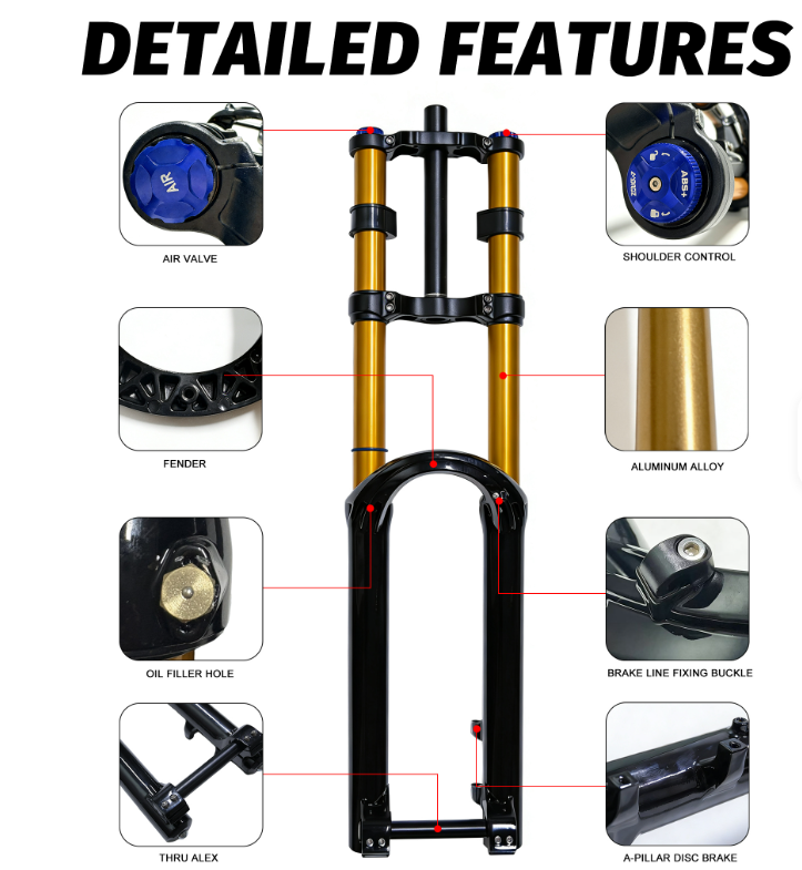 Fox 40 Style Upgraded Forks