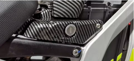 Carbon Fiber Surron Lbx Battery Compartment Lock
